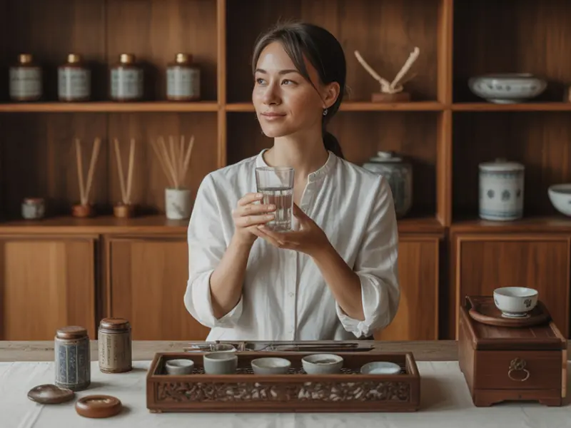 Régimen de hidratación y medicina china